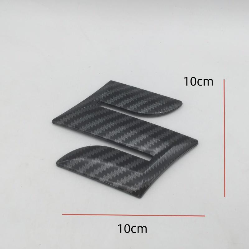 1 Stück 3D ABS für Suzuki Auto Emblem Motorhaube vorne Heckklappe Kofferraum-Plakette Lenkrad-Aufkleber Decal Styling Zubehör
