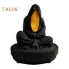 Meditation Dead LED Candlestick Mysterious Ghost Candle Holder for Halloween Home Desktop Decoration