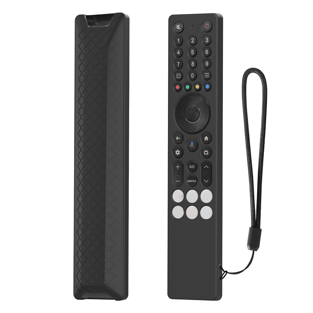 For TCL RC833A Silicone Remote Control Case Anti-Scratch Drop-Proof RC Cover Waterproof Television RC Shell Smart TV Accessories