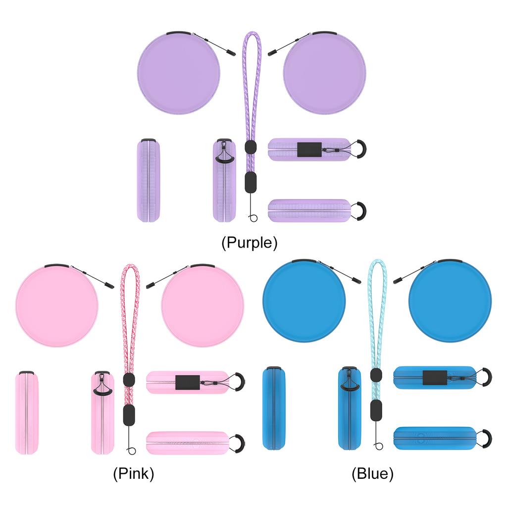Portable Storage Protector Cover with Lanyard & Carabiner Protective Case Travel Case Accessories for Tamagotchi Paradise