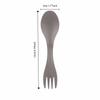 Portable 2 In 1 Spoon Fork Lightweight Camping Spoon Fork Multifunctional Spork  Outdoor Camping