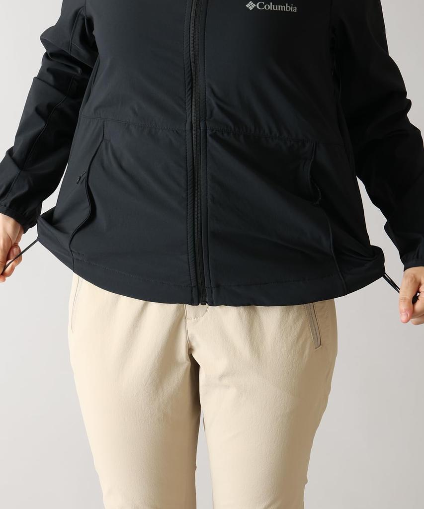 Heather Canyon II Hooded Softshell WR7324 Black Size S [Columbia]