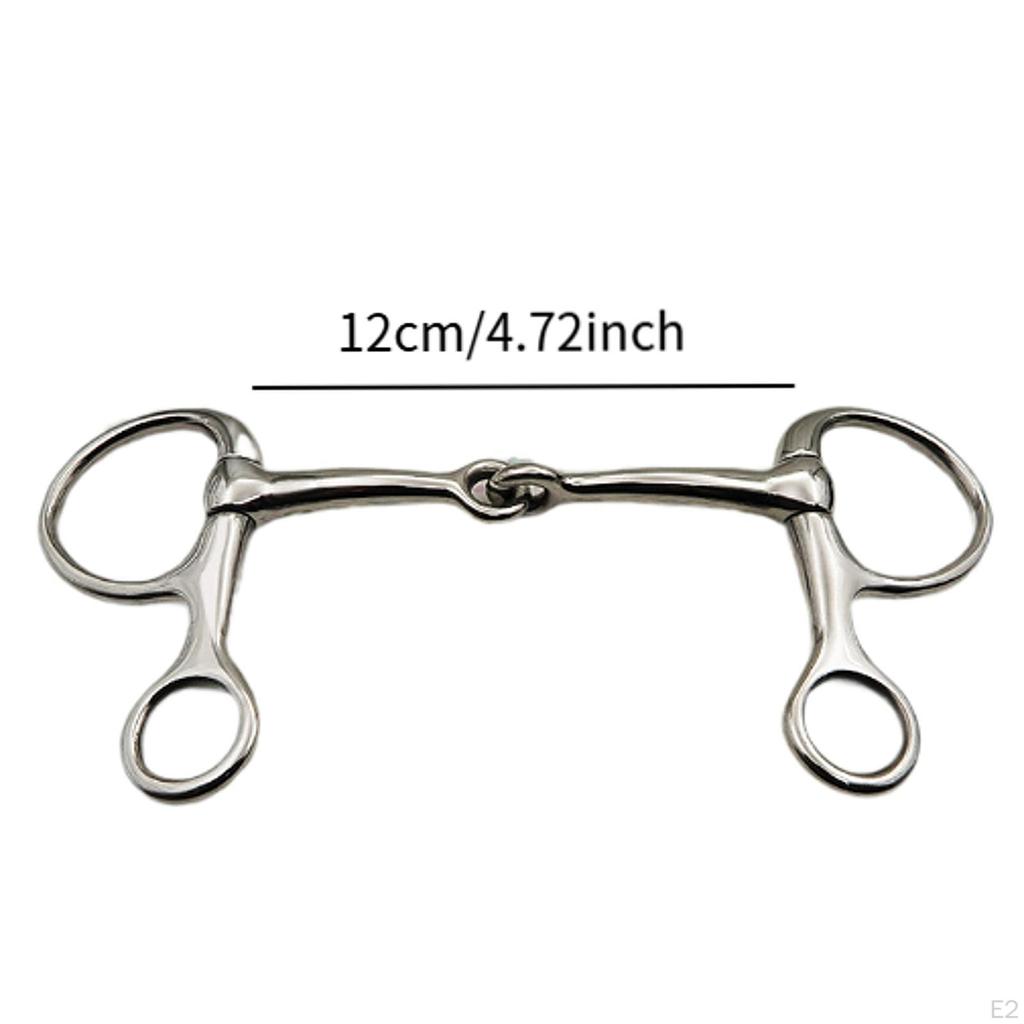 Pferdegebiss Maul Trainingsausrüstung Reiten Wassertrense Reitsportzubehör Rostfrei