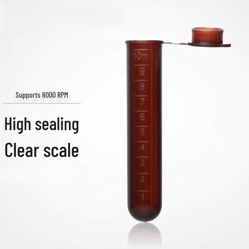 Aokewen 10mL Plastic Centrifuge Tubes