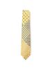 [BEAMS PLUS] Silk Paisley x Geometric Print Tie for Men, Yellow, Free Size, 38440030107