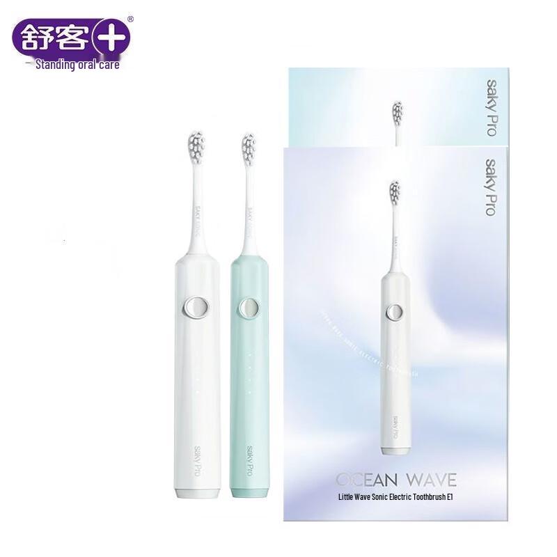 

Shuke E1 Sonic Electric Toothbrush Couple Set CN plug (adapter included)