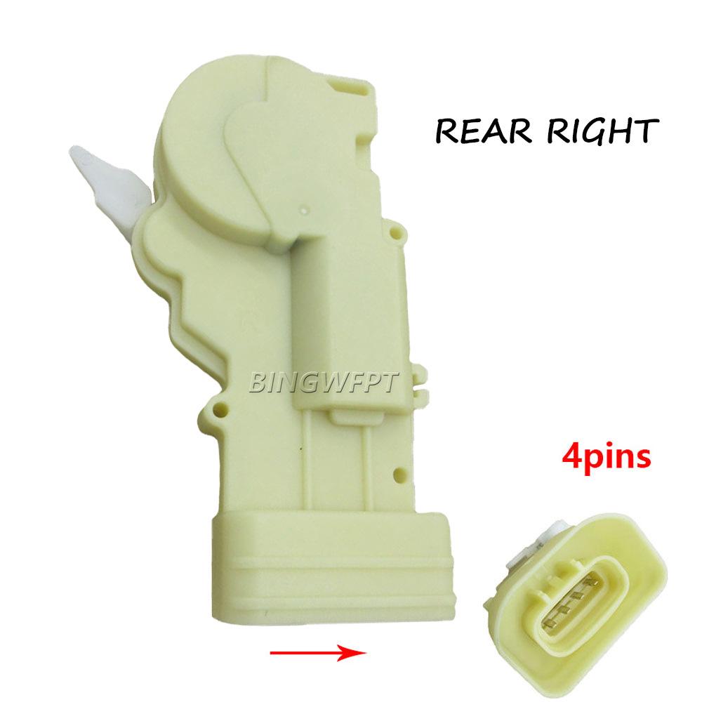 Full Set 4-Pin/6-Pin Door Lock Actuator for Toyota Lexus (Rear/Front)