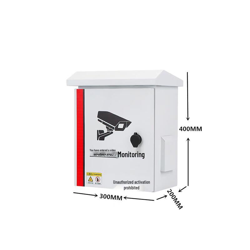 

HUGUOZHE Stainless Steel Outdoor Surveillance Junction Box CN plug (adapter included)