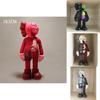 Unofficial Kaws Companion Flayed Open Dissected Bff 8" Pvc Toy Doll Ornament