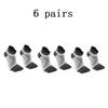 1/4/6 PAIRS COOLMAX Sports Socks Breathable Elastic 5 Toes Sports Socks Quick Drying Wicking Moisture Athletic Running Socks