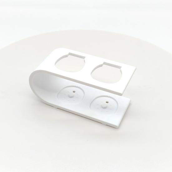 3D Printed Toothbrush Storage Rack, Two-Position Toothbrush Holder, Stable Hollow Toothbrush Stand for Dryness, Bathroom Organizer