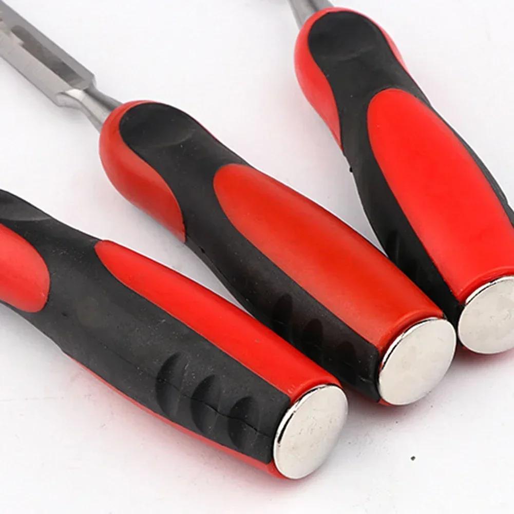 Chisel 1025mm for Wood Carving and Sculpting Features Ergonomic Handle and Construction Tool for DIY Enthusiasts