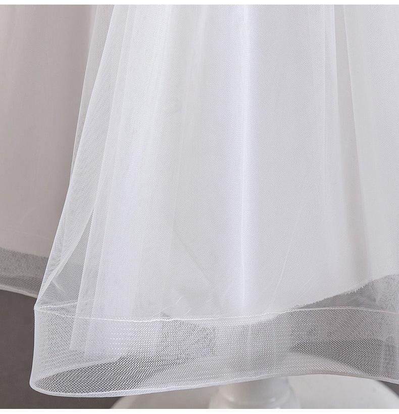 Girls' Chinese Princess Dress - Summer Wedding Performance Mesh Skirt