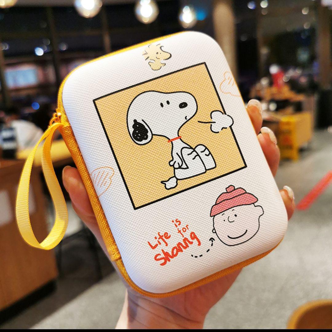 Cartoon Drop-proof Case for Hard Drive, Charger, Earphones, and Coins