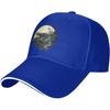 Fierce Crocodile Baseball Cap Unisex Women Polyester Sun Hat Adjustable Outdoor Casual Cap