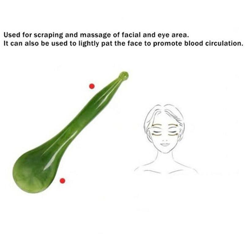 7PCS Gua Sha Scraping Massage Tools Set Guasha Board for Face Neck Eyes