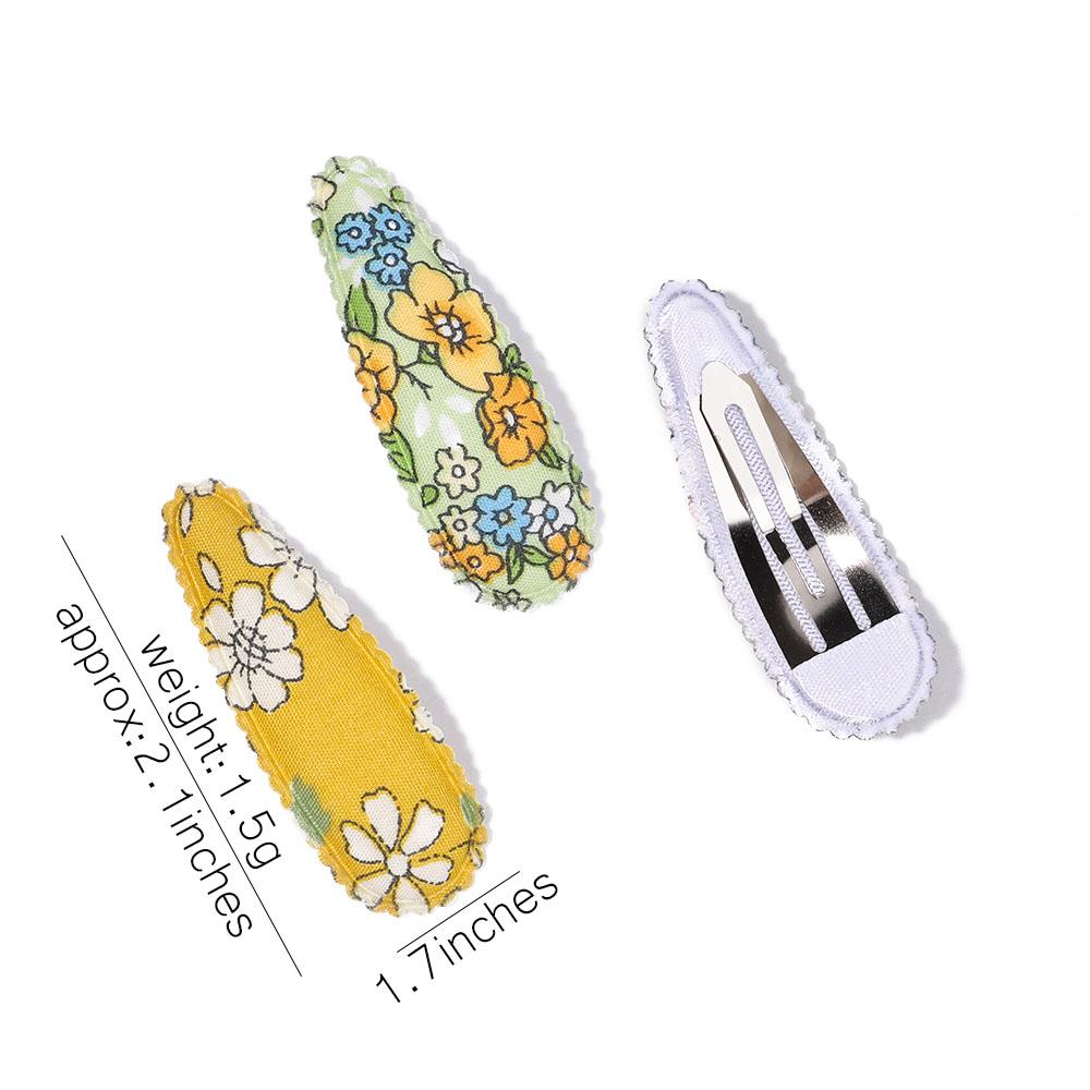 10 Stück/Set Frau Mädchen Niedliche Snap BB Clips Kinder Druck Haarnadeln Haarspangen Kopfschmuck Boutique Kinder Haaraccessoires