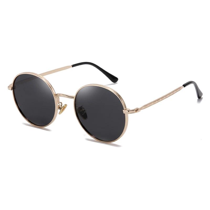 Steampunk Round Sunglasses With Prescription Women Men Uv400 Anti-Glare Myopia Sun Glasses Power 0 -0.5 -0.75 To -6.0