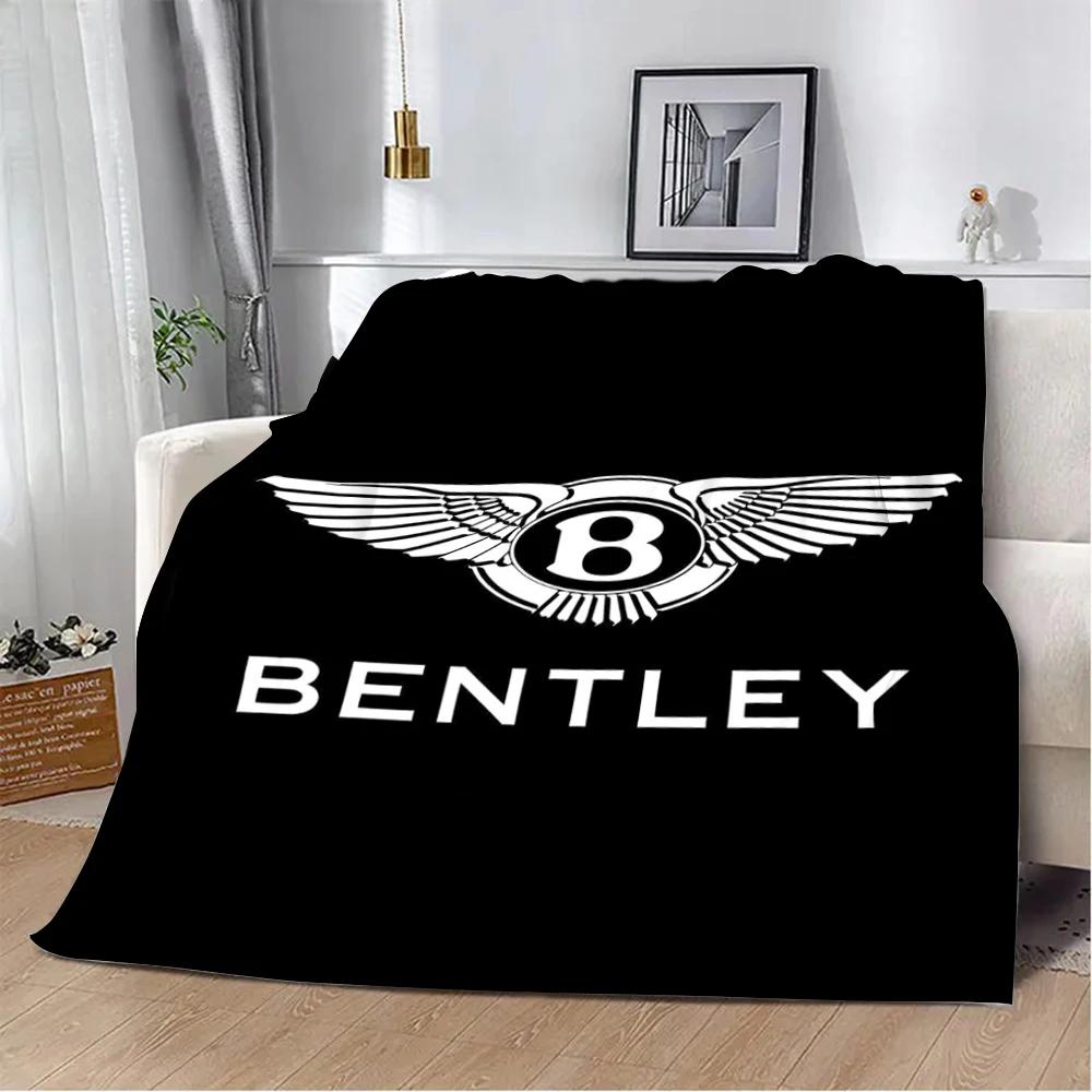 Luksusa automašīnas B-Bentleys apdrukāta sega Piknika