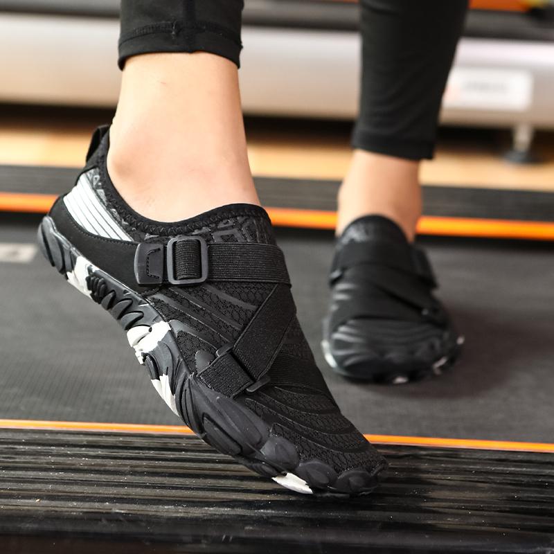 35-46 Unisex Multifunctional Solid Color Buckle Yoga Fitness Shoes Swimming Shoes Women's Large Size Water Sneakers Beach Shoe