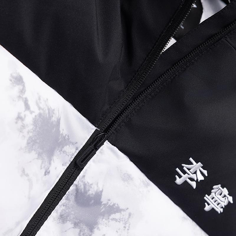 Li Ning Hot Pot Down Jacket Series Stand Collar Short Warm Down Coat Unisex Jackets Antarctic-Gray AYMU609-2