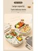 Mikrowellengeeignete japanische Bento-Box: Isolierter Lunchbehälter aus 316 Edelstahl