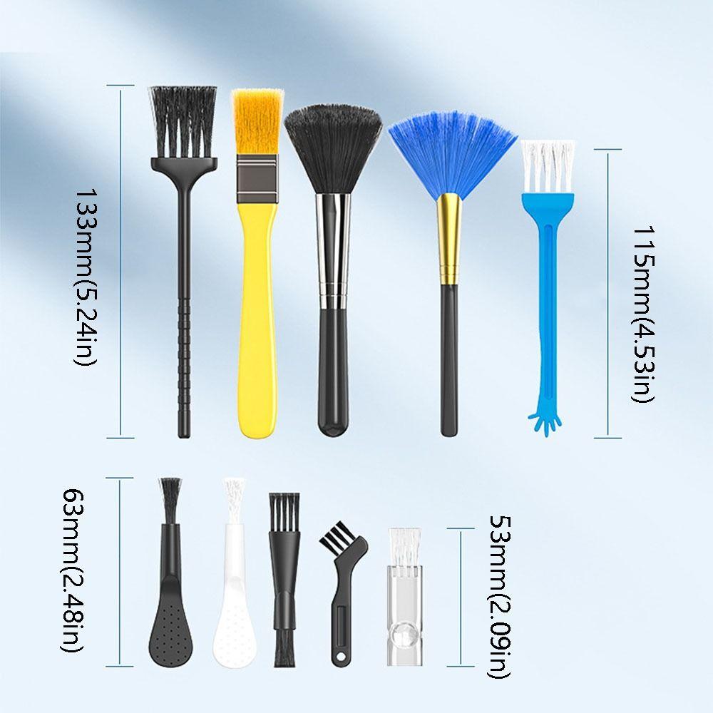 5/6/9/10Pcs Professional Keyboard Cleaning Brush Kit Dust Removal Dust Cleaner Kit  Household Use