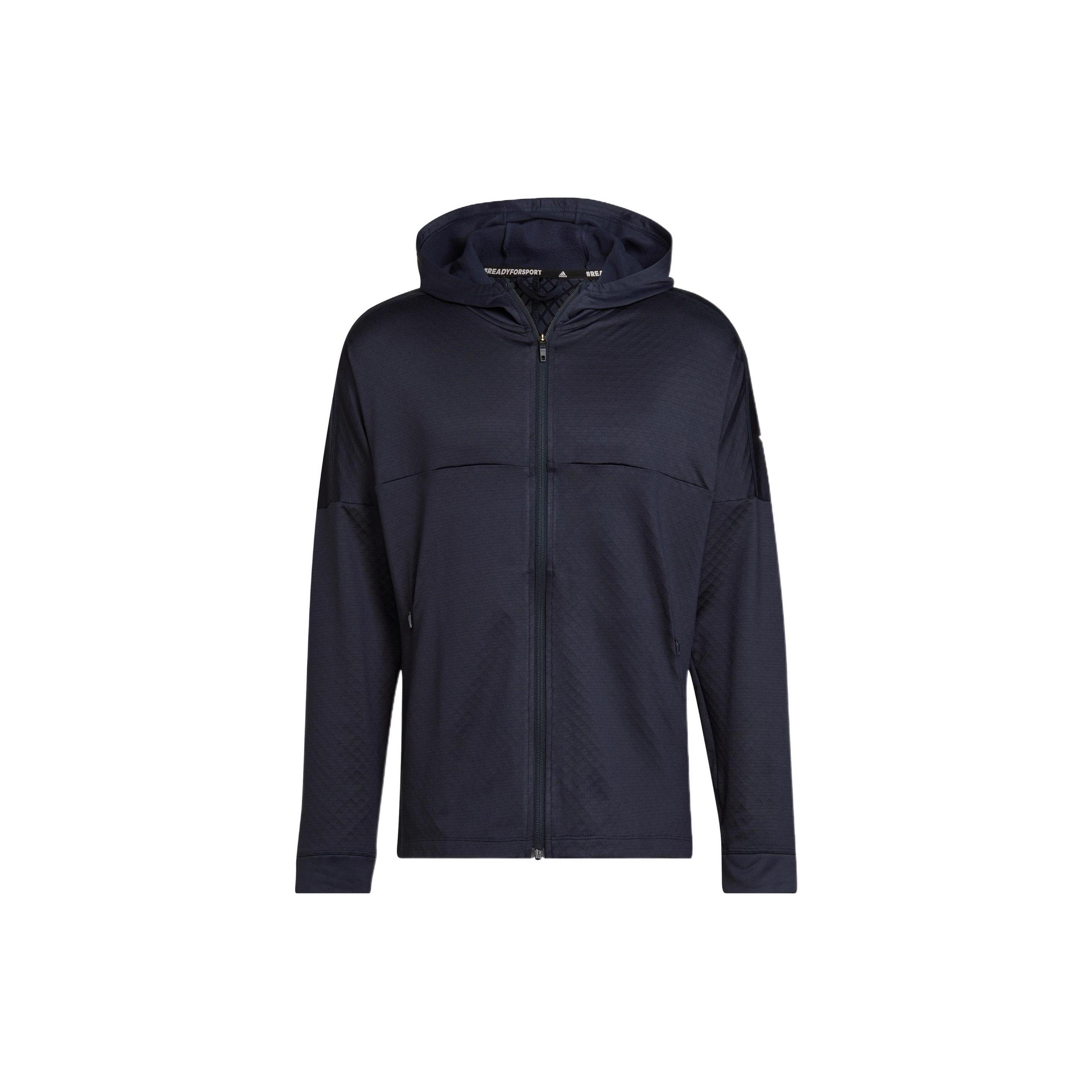 adidas Workout Warm Full-zip Hoodie Men s HL8777 XS