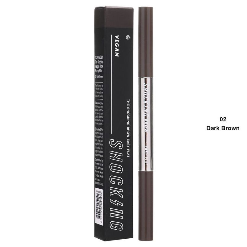TONYMOLY - The Shocking Vegan Brow Easy Flat - 4 Colors