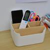 Space Saving Wood Pen Holder Storage Case Remote Storage Holder