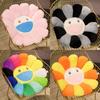 Joyful Takashi Murakami Rainbow Flower Pillow Plush Colorful Stuffed Toy Ideal For Gifting