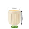 imitation cement large opening plastic pot c5131, Imitation Cement Large Opening Plastic Pot C5131