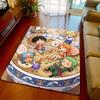 One Piece Floor Carpet Rug Anime Style Soft Surface Mat Anti Slip for Bedroom Living Room Interior -QJY