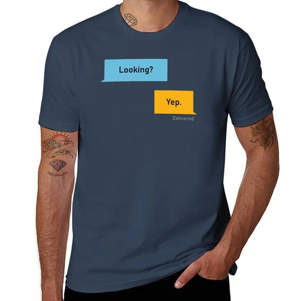 Cerchi Grindr? Sì. Grindr dialoghi Divertente Gay Hookup T-Shirt vintage t-shirt uomo magliette grafiche da uomo