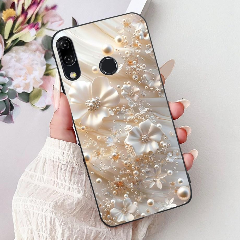 Luxury Matte Silicone Soft Case For ASUS ZENFONE 5 8 3 ZE620KL ZE520KL ZB602KL ZB601KL ZS590KL Capa Flower Loving Heart Funda