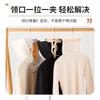 Foldable Hoodie Hanger Dorm Room Use - Windproof Clothes Rack With Collar Support Sweaters Jackets