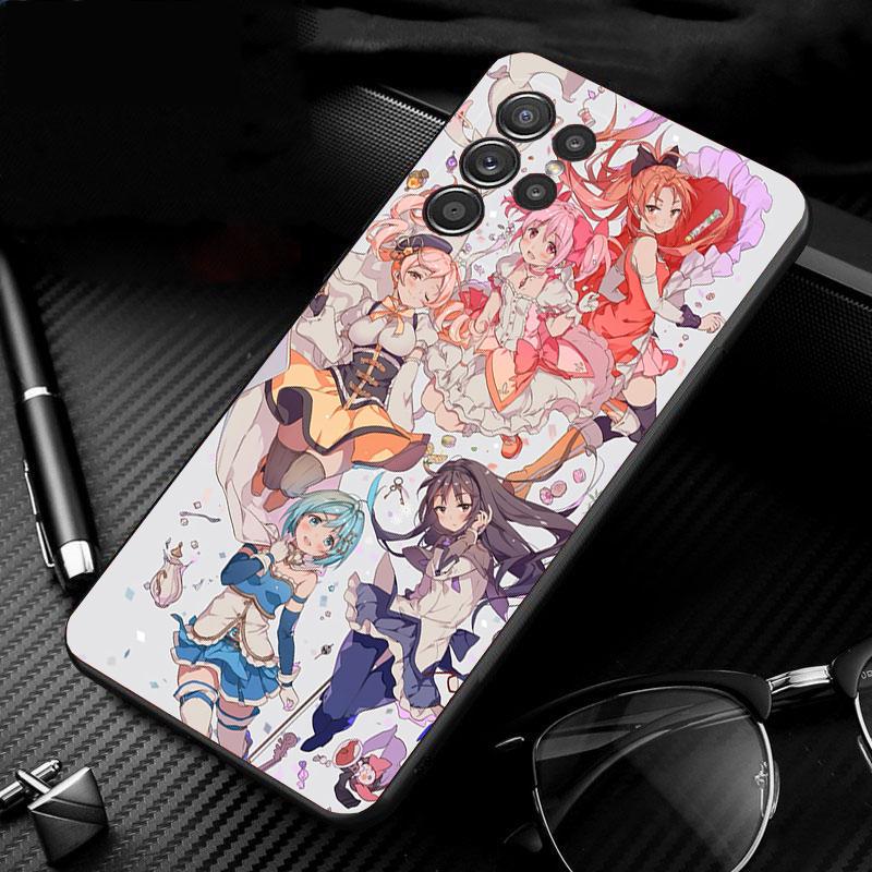 Phone Case For Samsung Galaxy S26 S25 S24 S23 S22 Ultra S23 S22 S25 Plus S24 FE S26Edge Puella Magi Madoka Magica