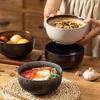 Japanese Style Ceramic Noodle Bowl