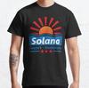 The Solana Resort Benidorm Retro Vintage Gift Classic T-Shirt S-3XL