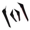 1 P  Front Bumper Side Spoiler Aerodynamic Left Right Front Bumper Side   Vent Trim Fin Decor Replacement For FY   2021-2024