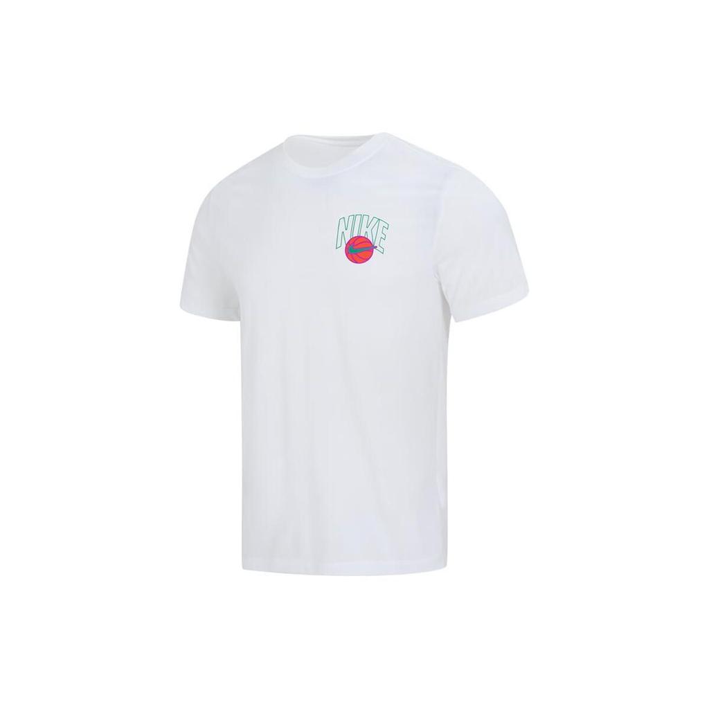 Nike American Vintage Logo Print Breathable Casual Short Sleeve T-Shirt Men Tops White FJ2347-100
