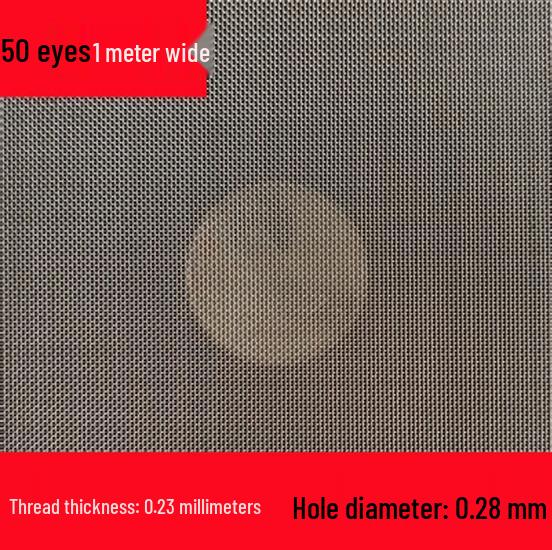 304 Edelstahlgewebe, 6-500 Maschen, Industrielles verdicktes Metalldrahtfilter.