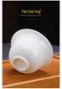 Jade White Porcelain Gongfu Tea Set: Elegant Gift for Anniversaries and Business Events