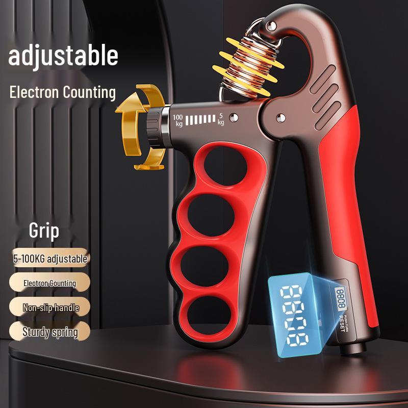 Adjustable Hand Gripper for Muscle Rehabilitation and Finger Strength Training