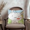 Cartoon C-Crayon S-Shin-chan Nohara Shiro Maple Design Cushion Cover Happy Autumn Harvest decor Holiday Decorati Pillow Cover