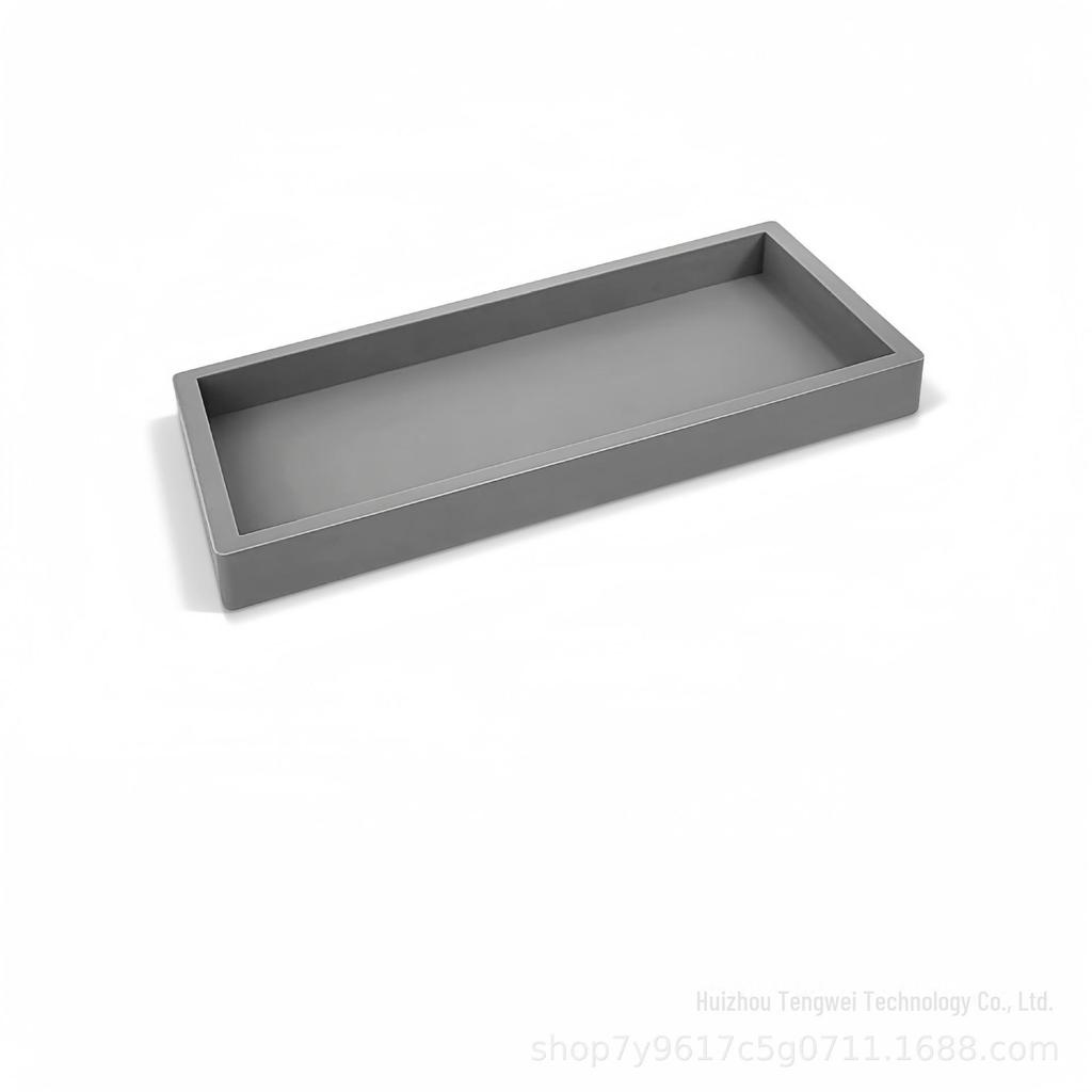 Wysokiej jakości silikonowa taca do przechowywania aromaterapii do łazienki i na toaletkę