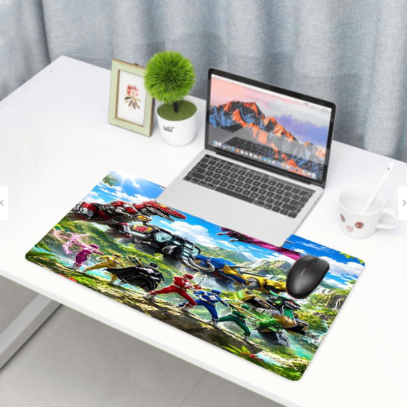 Mighty Morphin Power Rangers Print Mouse Pad, Anti‑Slip Desktop keyboard Mat, for PC Laptop Gaming Working Daily Use, Cool Festival Surprise Gift