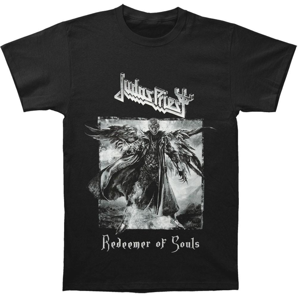 Men s Judas Priest Redeemer Of Souls T-shirt Medium Black 4XL