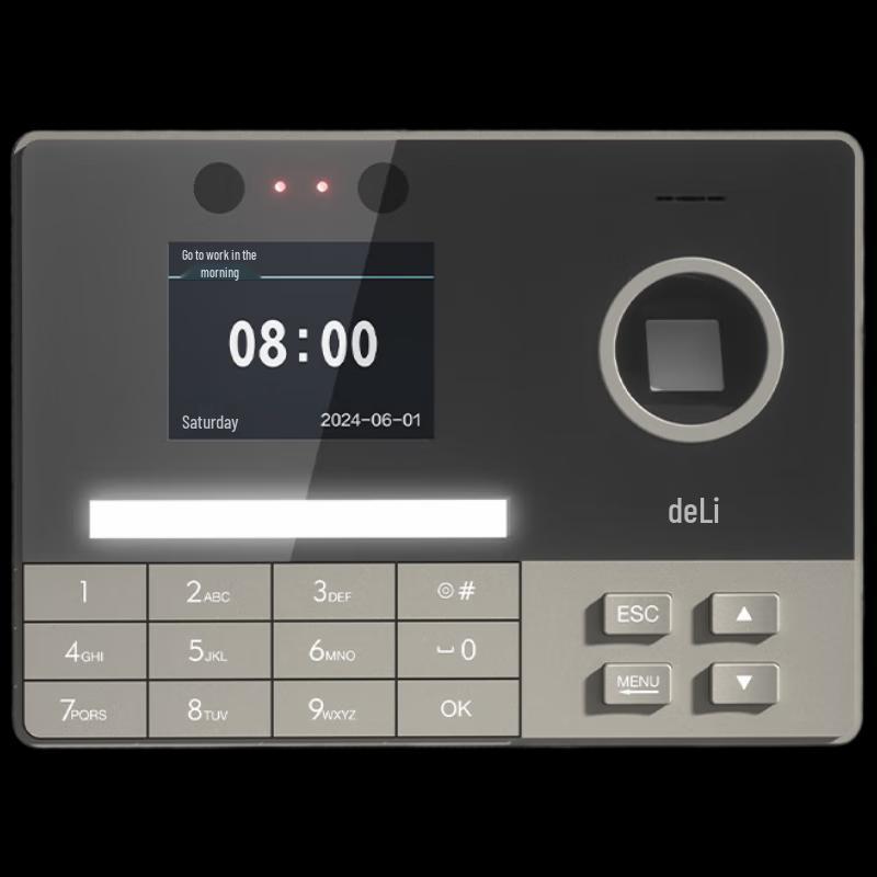 Deli 4G Face & Fingerprint Attendance Machine