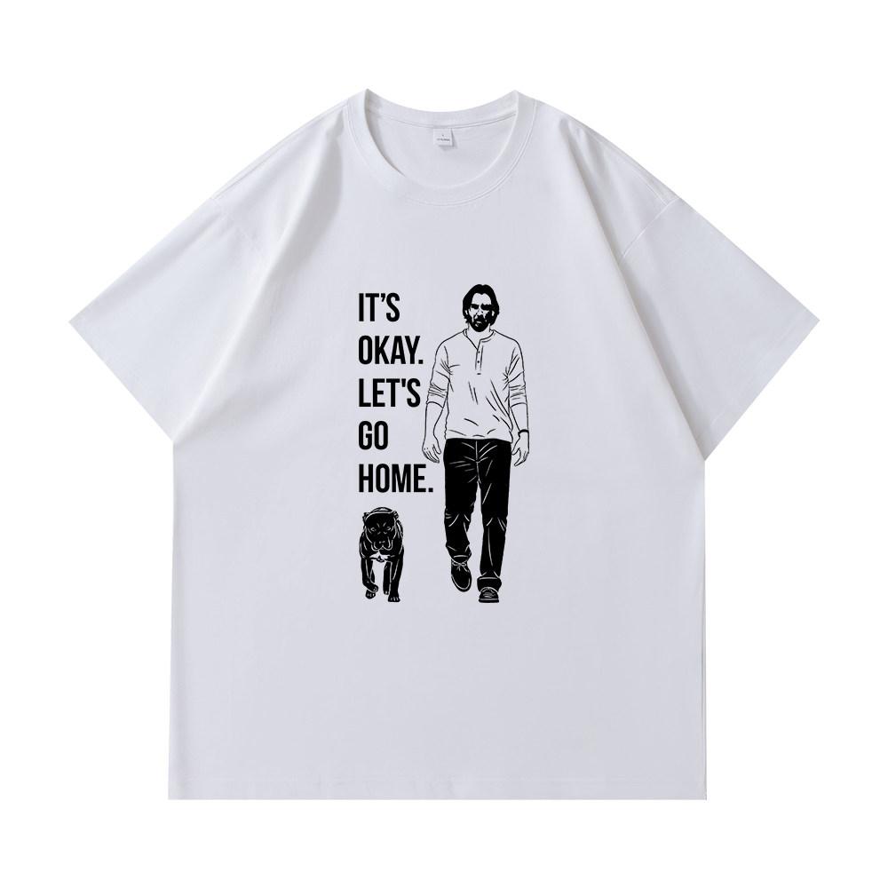 Fastpaced Pursuit 4 John Wick Keanu Reeves Pure Cotton T Shirt Unisexs Clothing and Womens Clothing 2026 Summer New TShirt